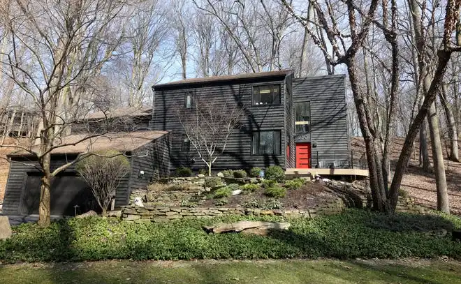 Much of the furniture and decor inside this Irondequoit home is vintage, including from the 1980s and '70s.