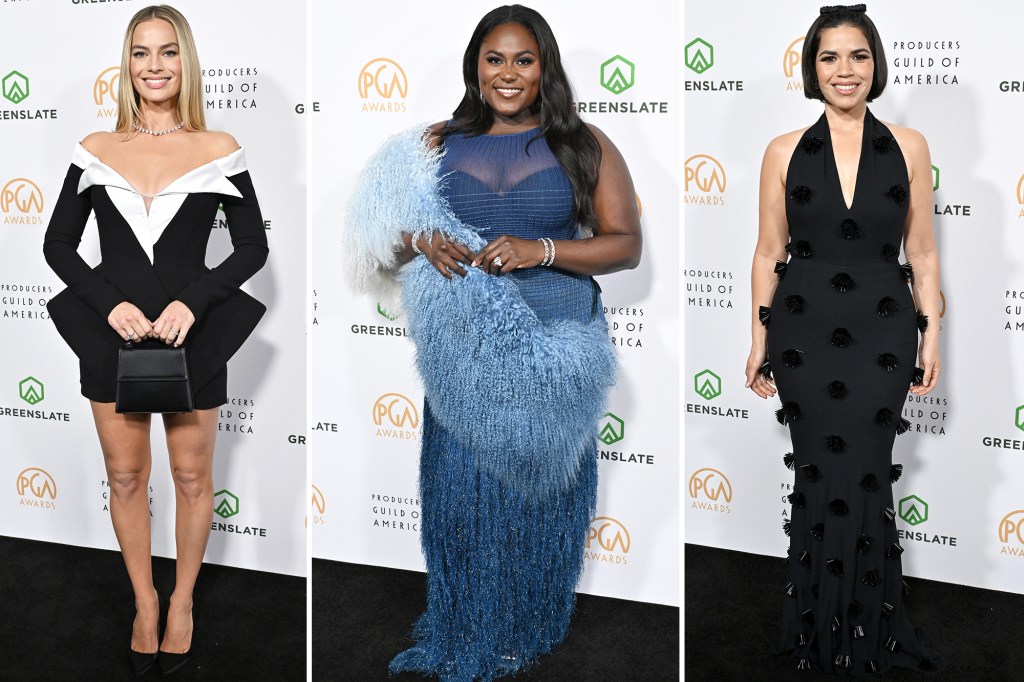 The best-dressed celebrities at the Producers Guild Awards 2024:…