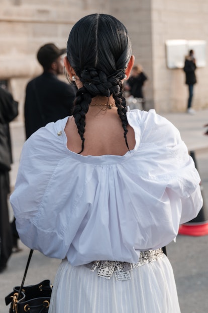 Black Lipstick Is The Anti-Clean Girl Look Parisian Girls Are Loving