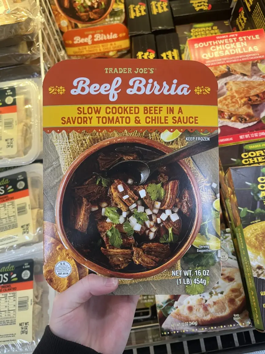 beef birria_best trader joe's frozen foods