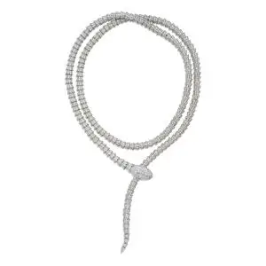 Bulgari Diamond Serpenti Necklace