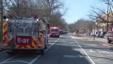 Woodbridge road closed after car crashes into power pole