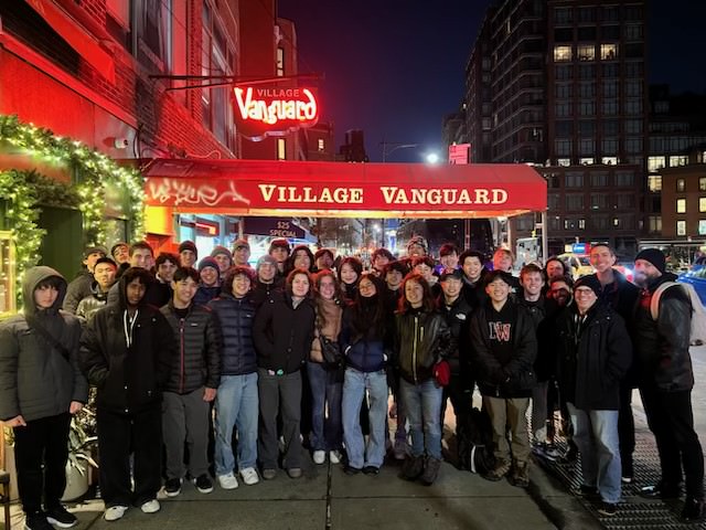 Jazz students travel to New York City to attend concerts and workshops