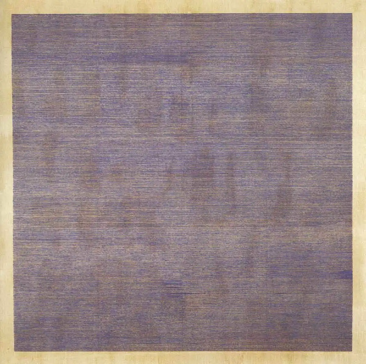 agnes martin falling blue painting