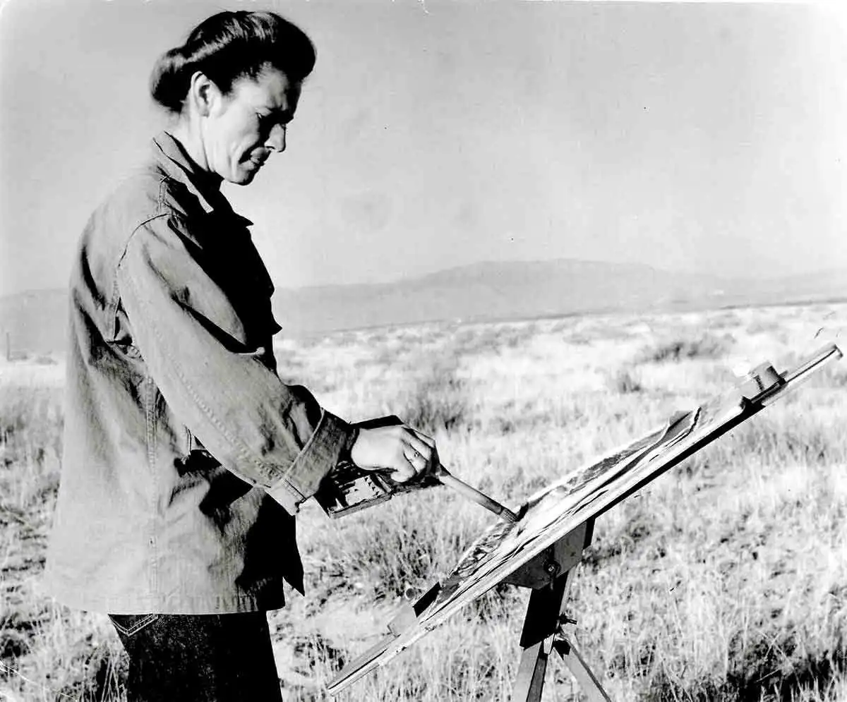 agnes martin photo