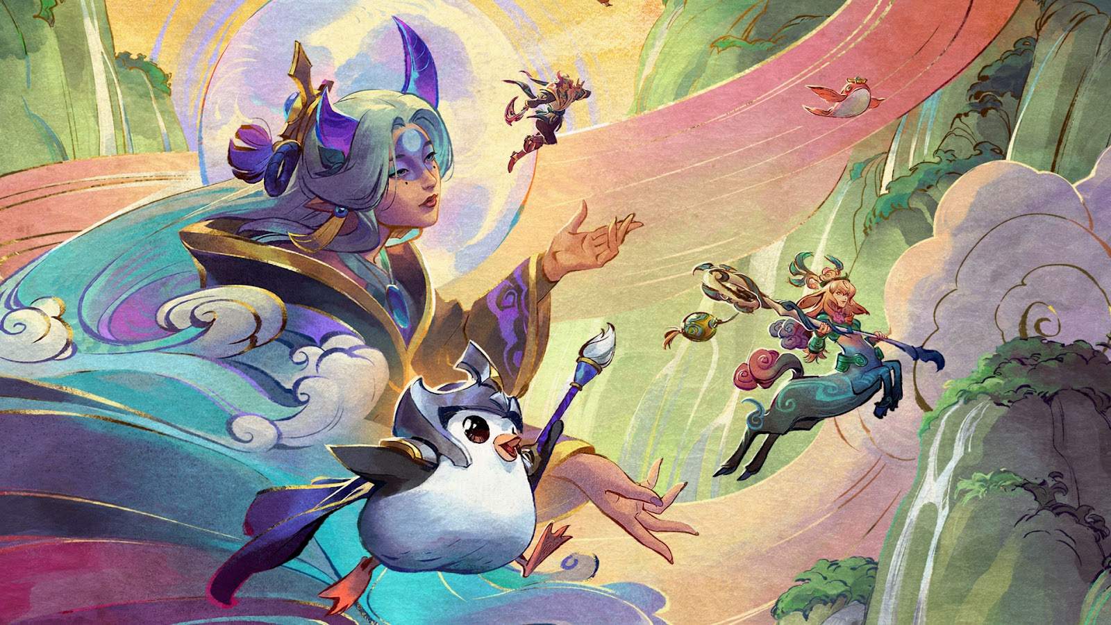 Teamfight Tactics revela conjunto “Fábulas em Tinta” em novo teaser