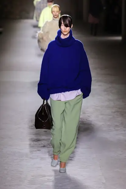 The Elevated Sweatpants Trend At Paris Fashion Week Fall/Winter 2024