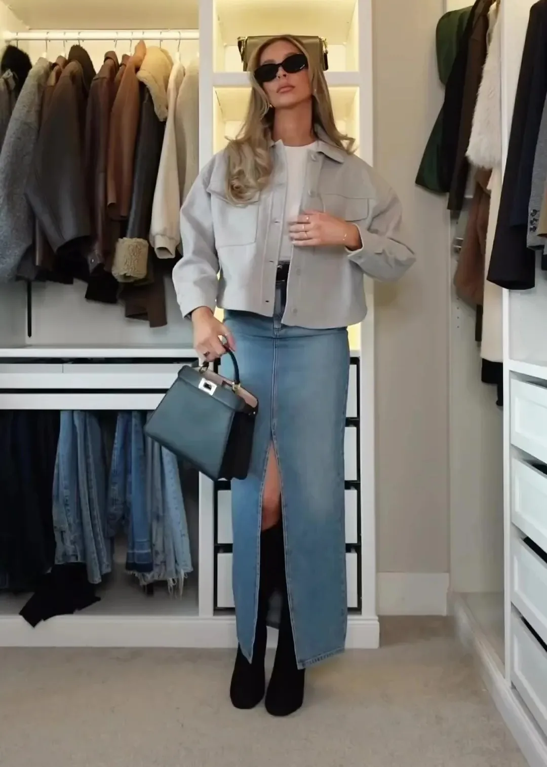 The retailer posted a clip of influencer Alex Collins modelling the new buy