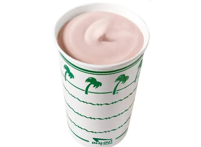 In-N-Out Strawberry Milkshake