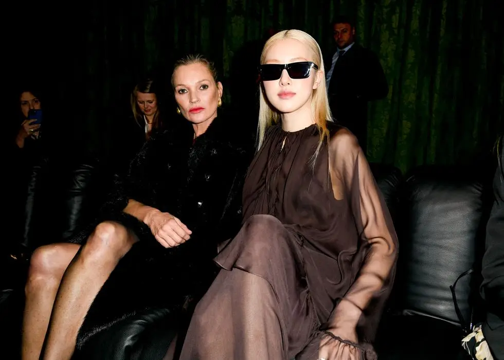 saint laurent rtw fall 2024 front row