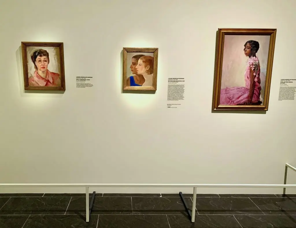 Three paintings by Laura Wheeler Waring