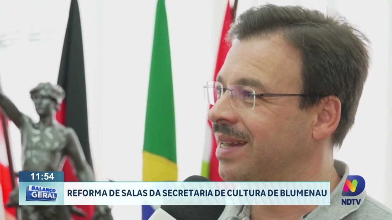 Reforma de salas da Secretaria de Cultura de Blumenau