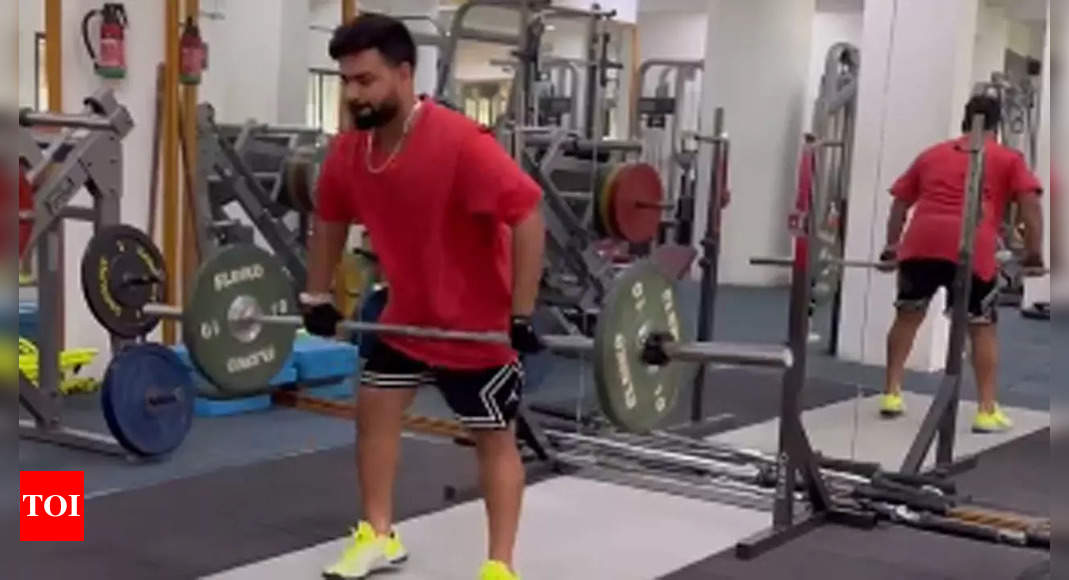 Watch: Rishabh Pant ‘pushing his limits’ to attain full fitness ahead of IPL 2024 | Cricket News