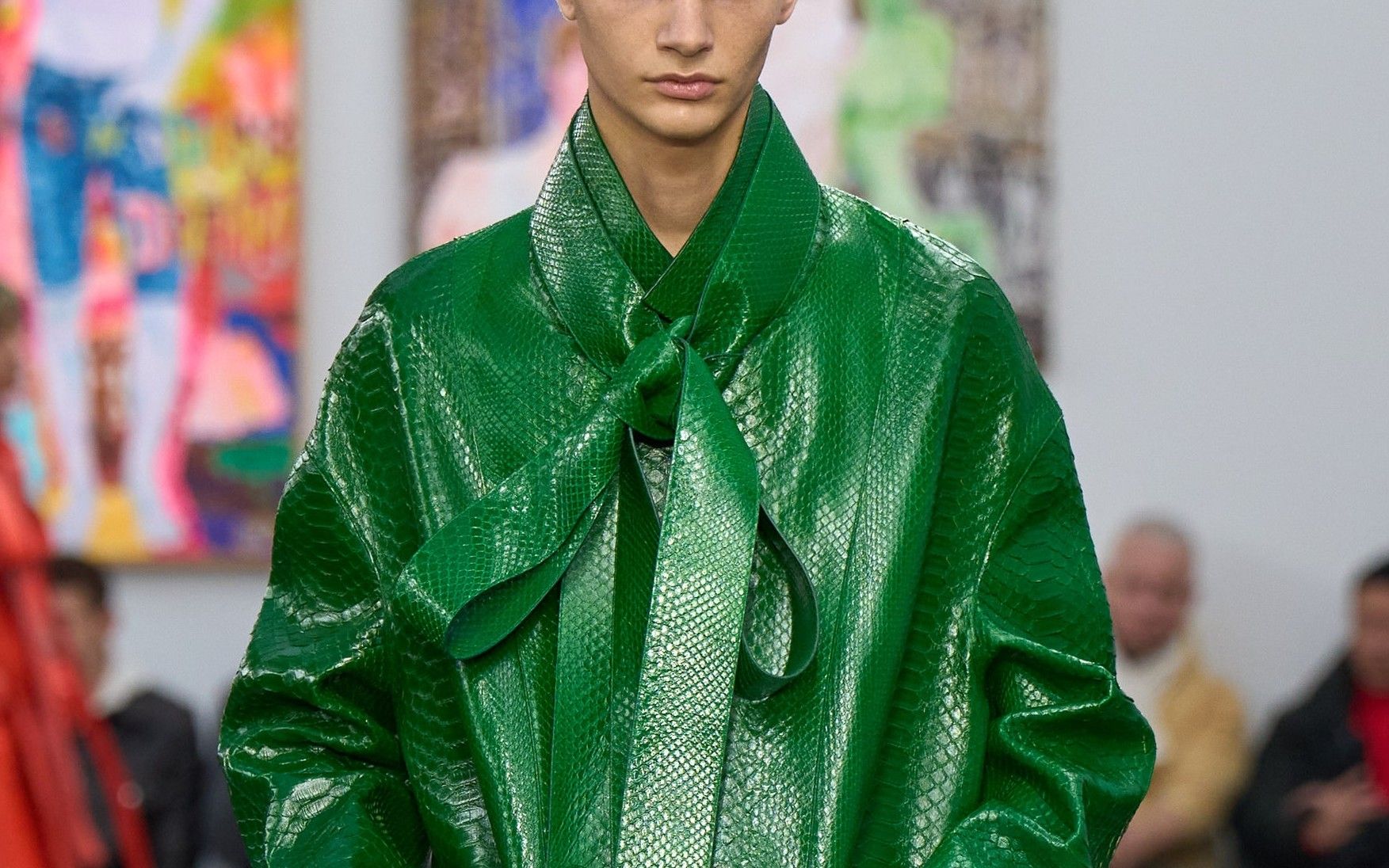 Green fashion week: color trends in fashion