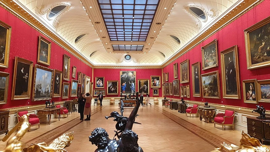 Interior of the Wallace Collection