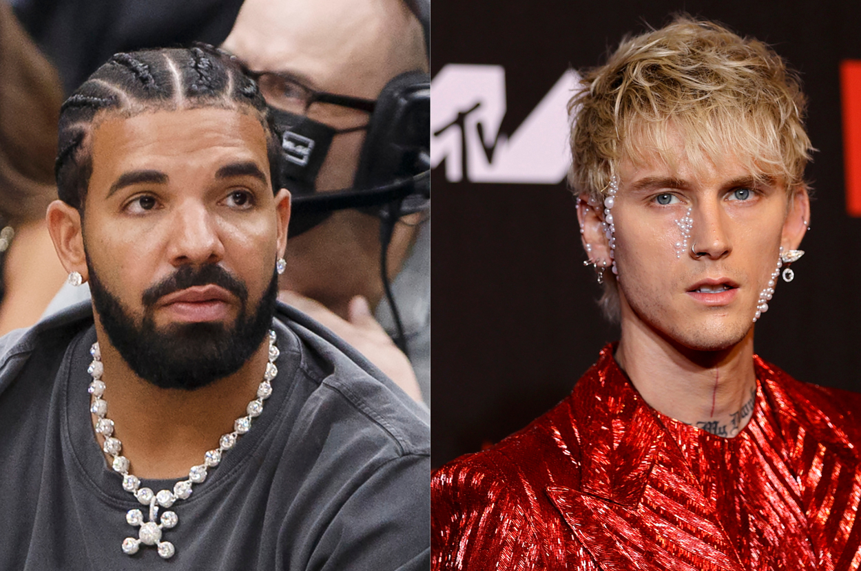 Watch Drake Bring Out Machine Gun Kelly During Cleveland Show