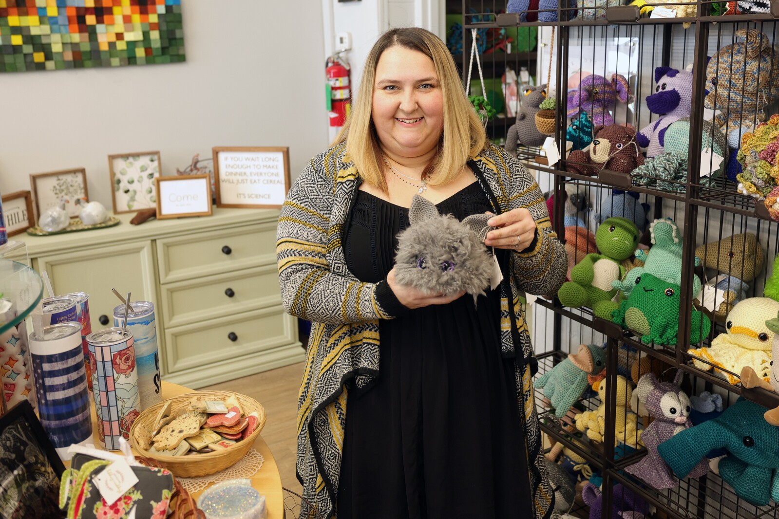 Flippin’ Happy Home Decor & More is happily at home, after relocating  to former Picks store location