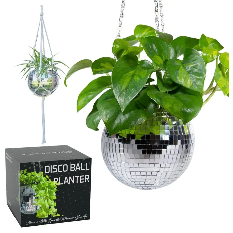 Disco Ball Planter