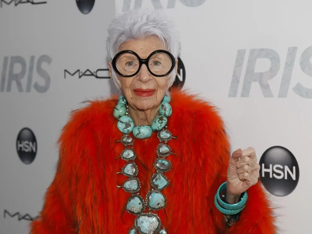 Iris Apfel.