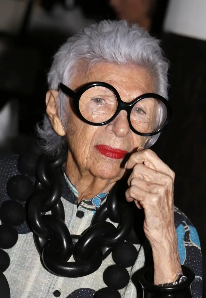 Iris Apfel.