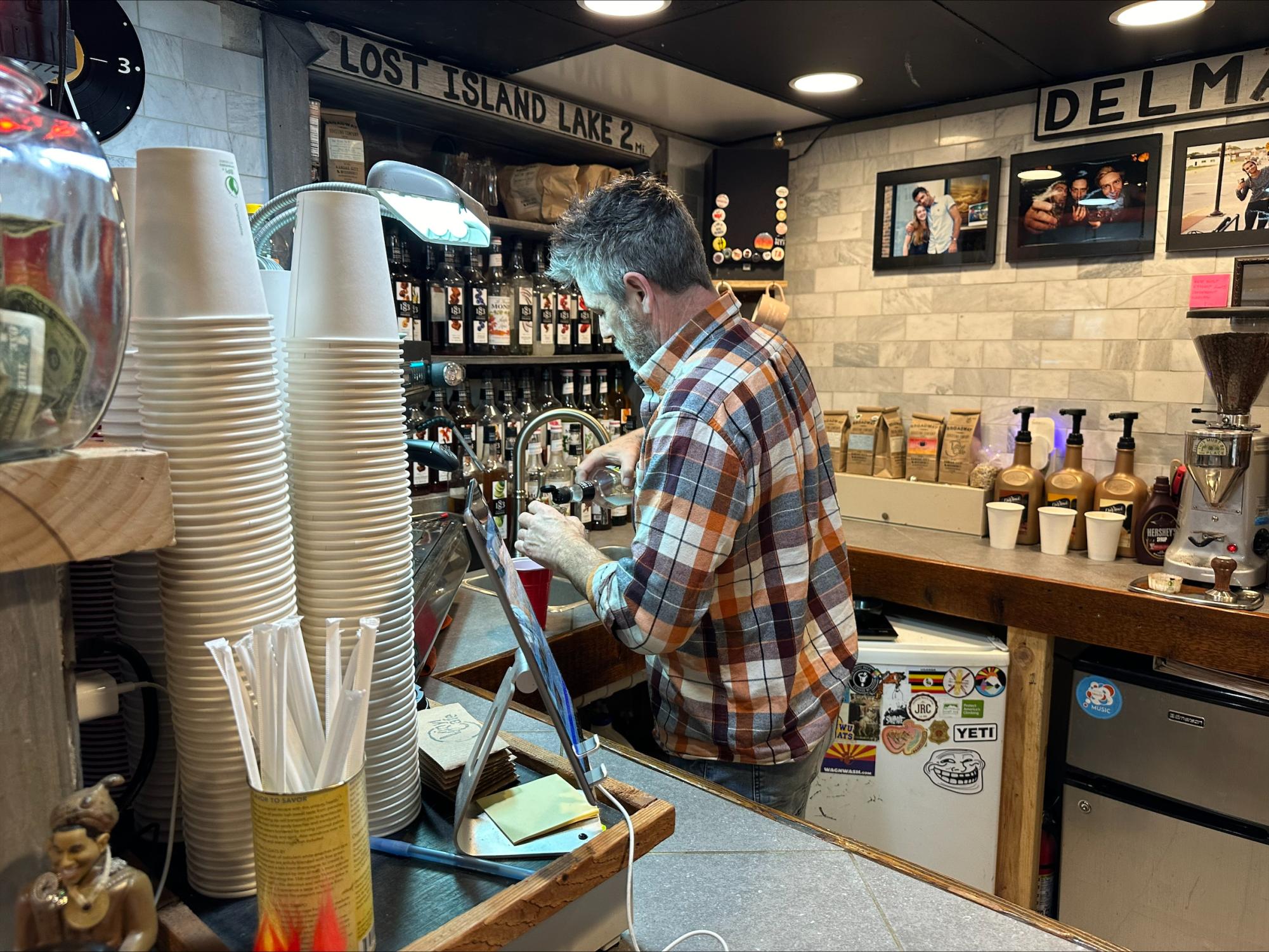 Vinyl Grind offers a local spot for music and coffee lovers