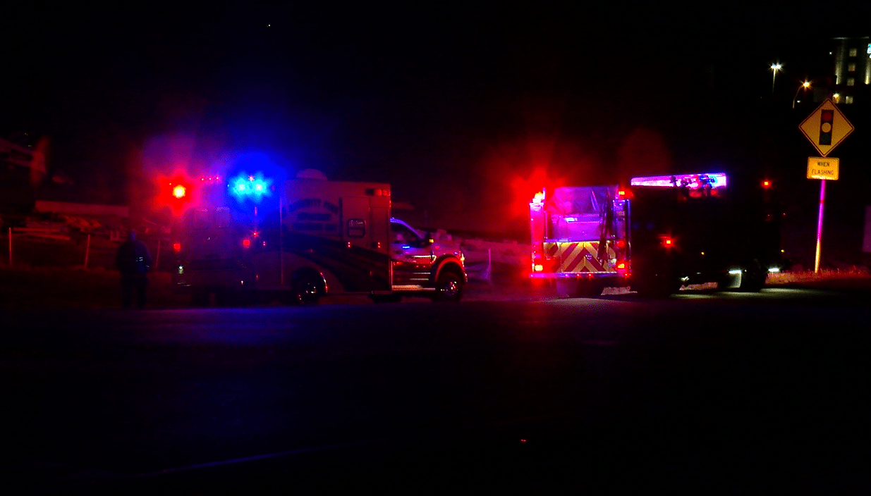 UPDATE: Car hauler overturns causing pileup on I-25