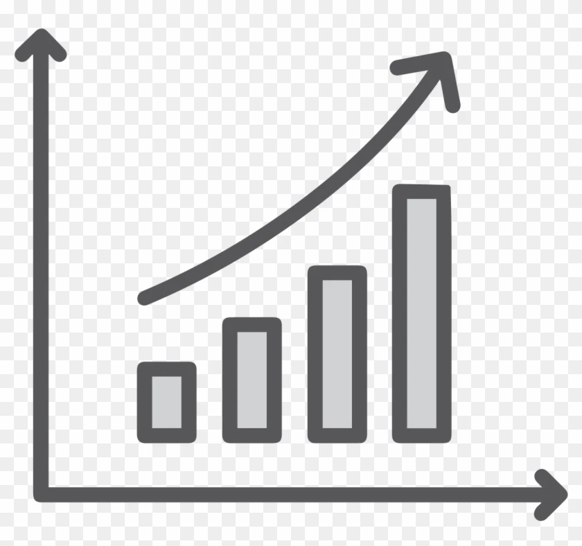 Business Development Growth - Sales Increase Icon Png - Free Transparent  PNG Clipart Images Download