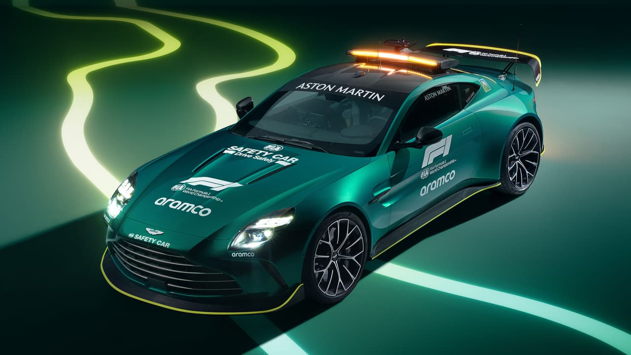 The new 656bhp Aston Martin Vantage safety car should be much quicker than the old one