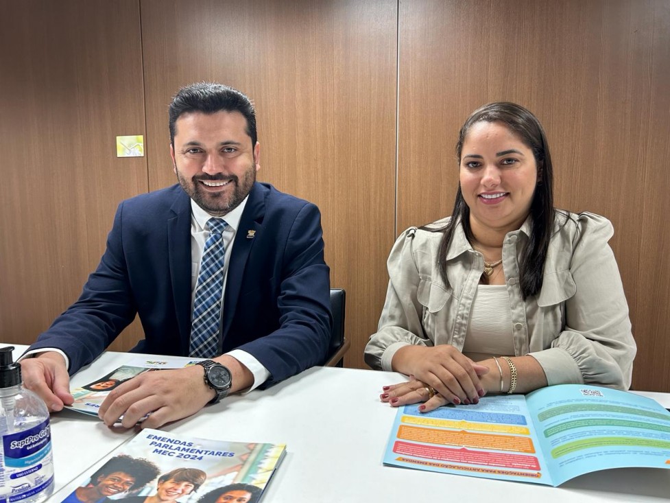 Prefeito Maninho e secretária de Cultura Nara Leal cumprem agenda em Brasília