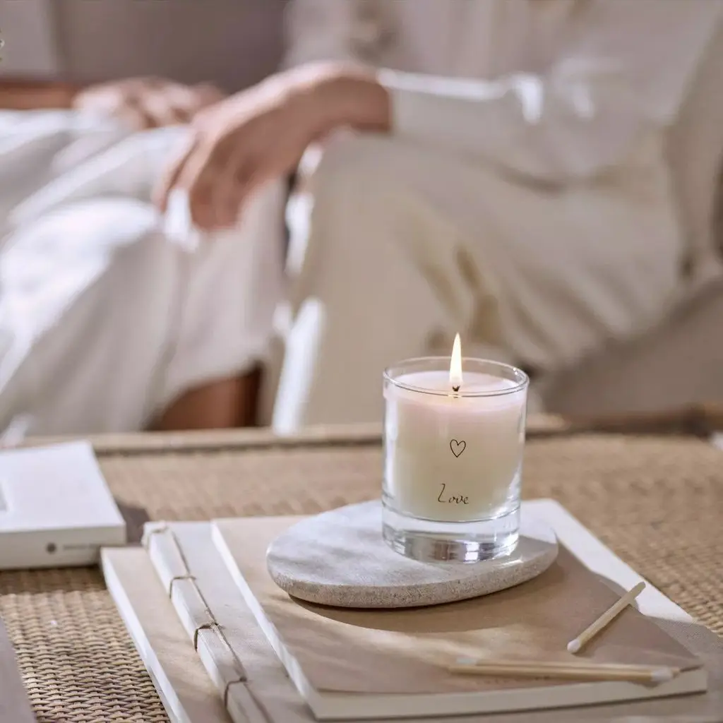 The White Company Love Candle