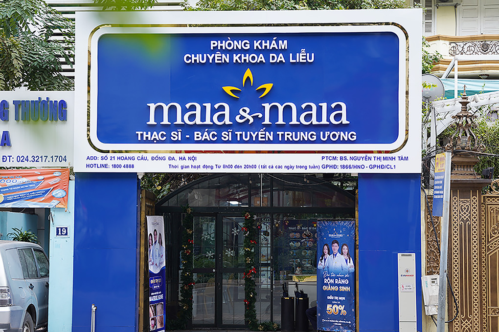 Chăm sóc sức khỏe làn da tại phòng khám chuyên khoa da liễu Maia&Maia