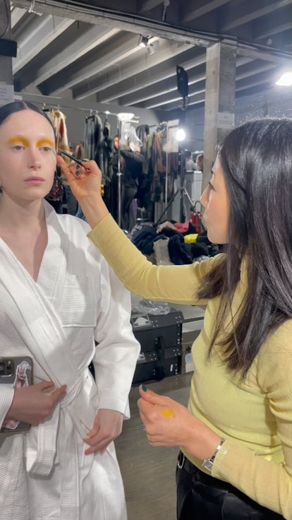 Meet The Legendary Artist Behind Armani’s Viral Fashion Show Makeup