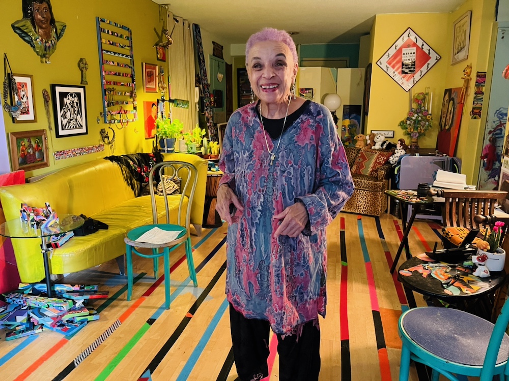 A 93-Year-Old UWS ‘Accidental Artist’: Deliberately Countering Negative Stereotypes