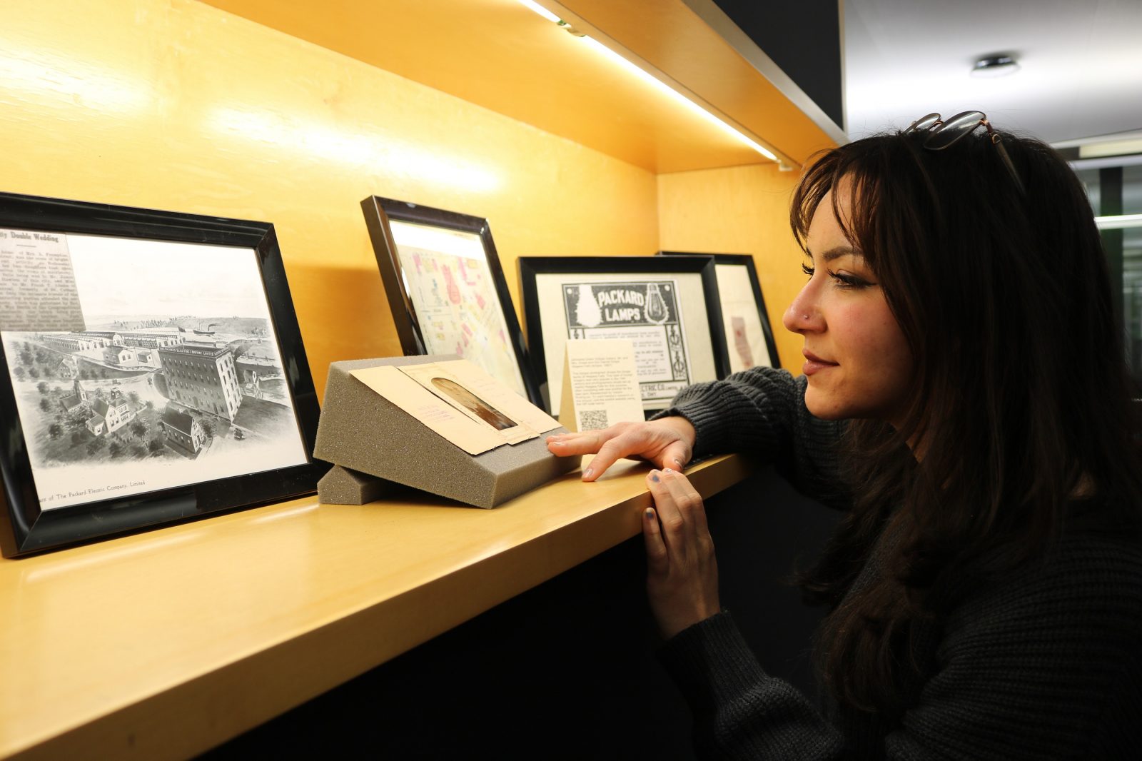 Visual Arts students curate glimpse at local history