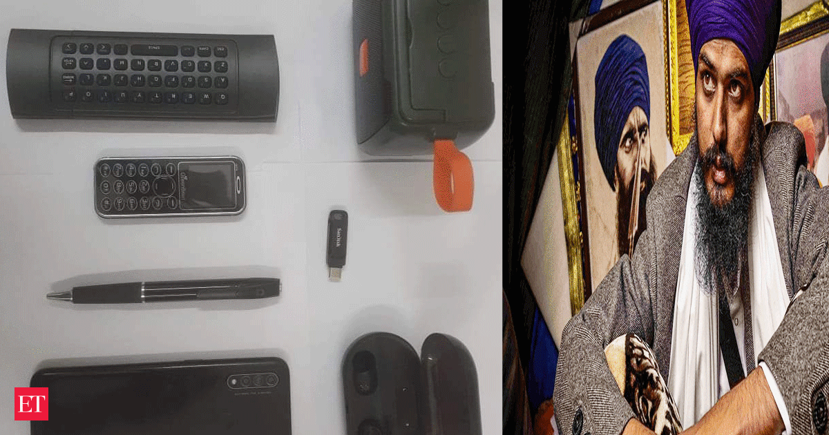 Dibrugarh jail official arrested over seizure of electronic gadgets from ‘Waris Punjab De’ inmates