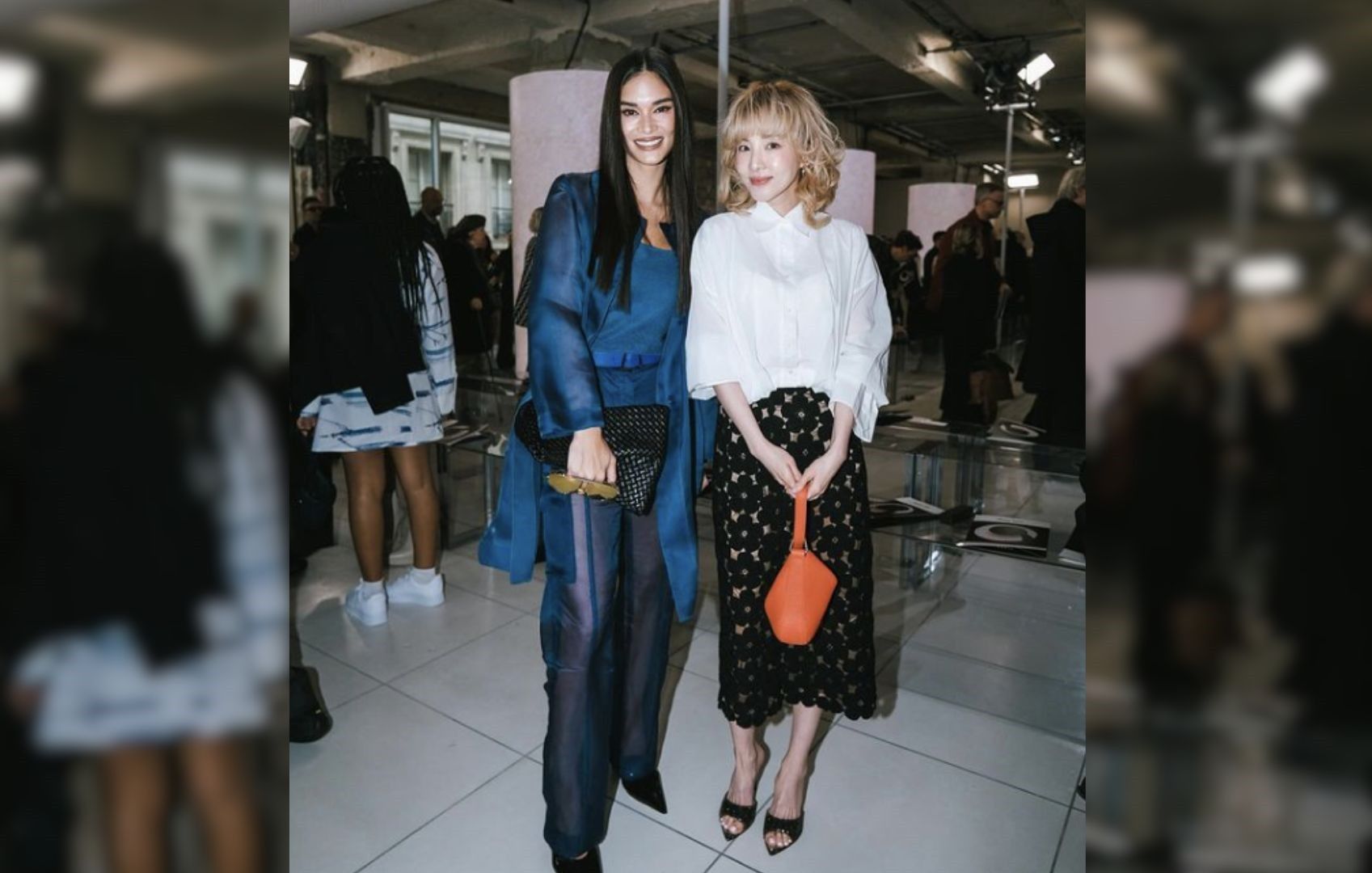 Pia Wurtzbach, Sandara Park bond at Paris Fashion Week