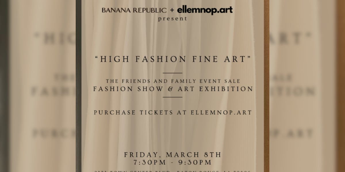 Enjoy high fashion and fine art during show in Towne Center