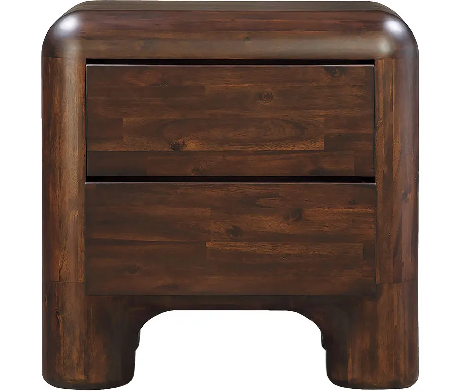 Acacia nightstand by Bettencourt Manor