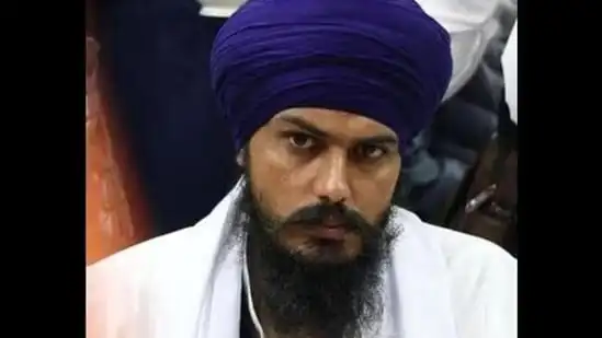 The chief of separatist group Waris Punjab De, Amritpal Singh, was brought to Assam’s Dibrugarh Central Jail after the Punjab Police arrested him on April 23, 2023 (File Photo)