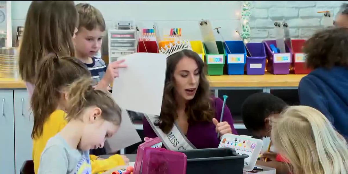 Miss Charlottesville teaches Louisa County students about eating healthy