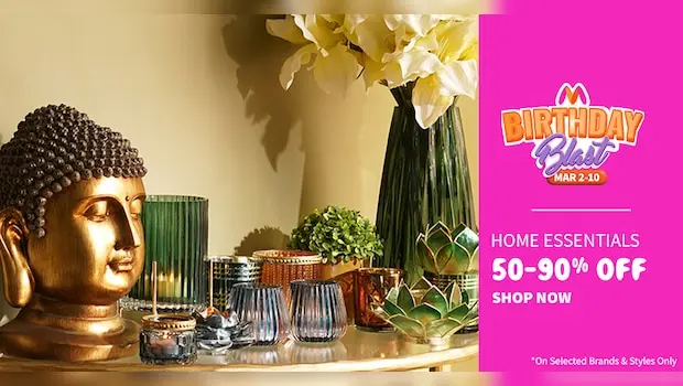 Myntra Birthday Blast: Nestasia, Haus & Kinder, Story@Home, And More Offer Home Furnishings And Accessories At Minimum 50% Off