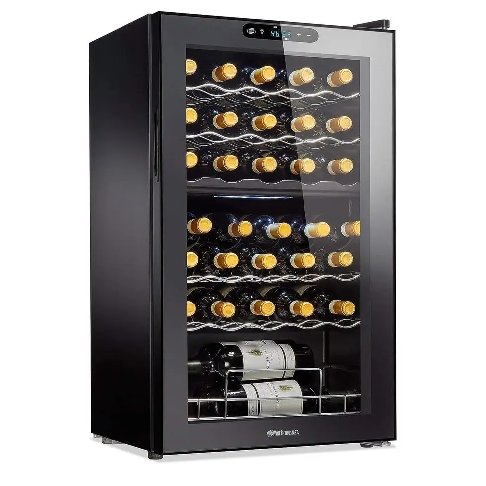 32-Bottle Dual Zone MAX Compressor Wine Cooler