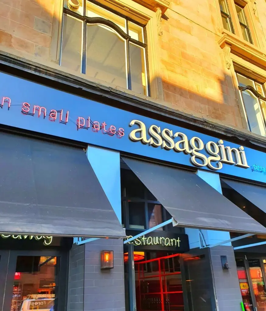 Assaggini, Glasgow, review