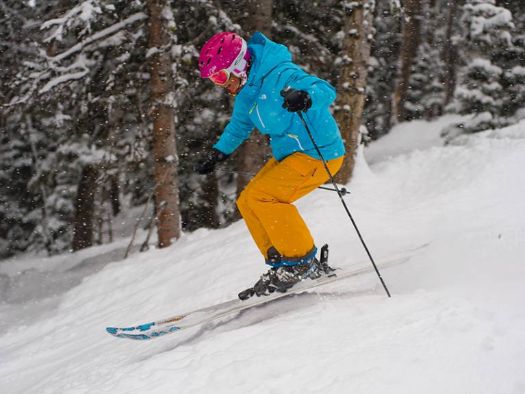 This geologist communicates science from the ski slopes