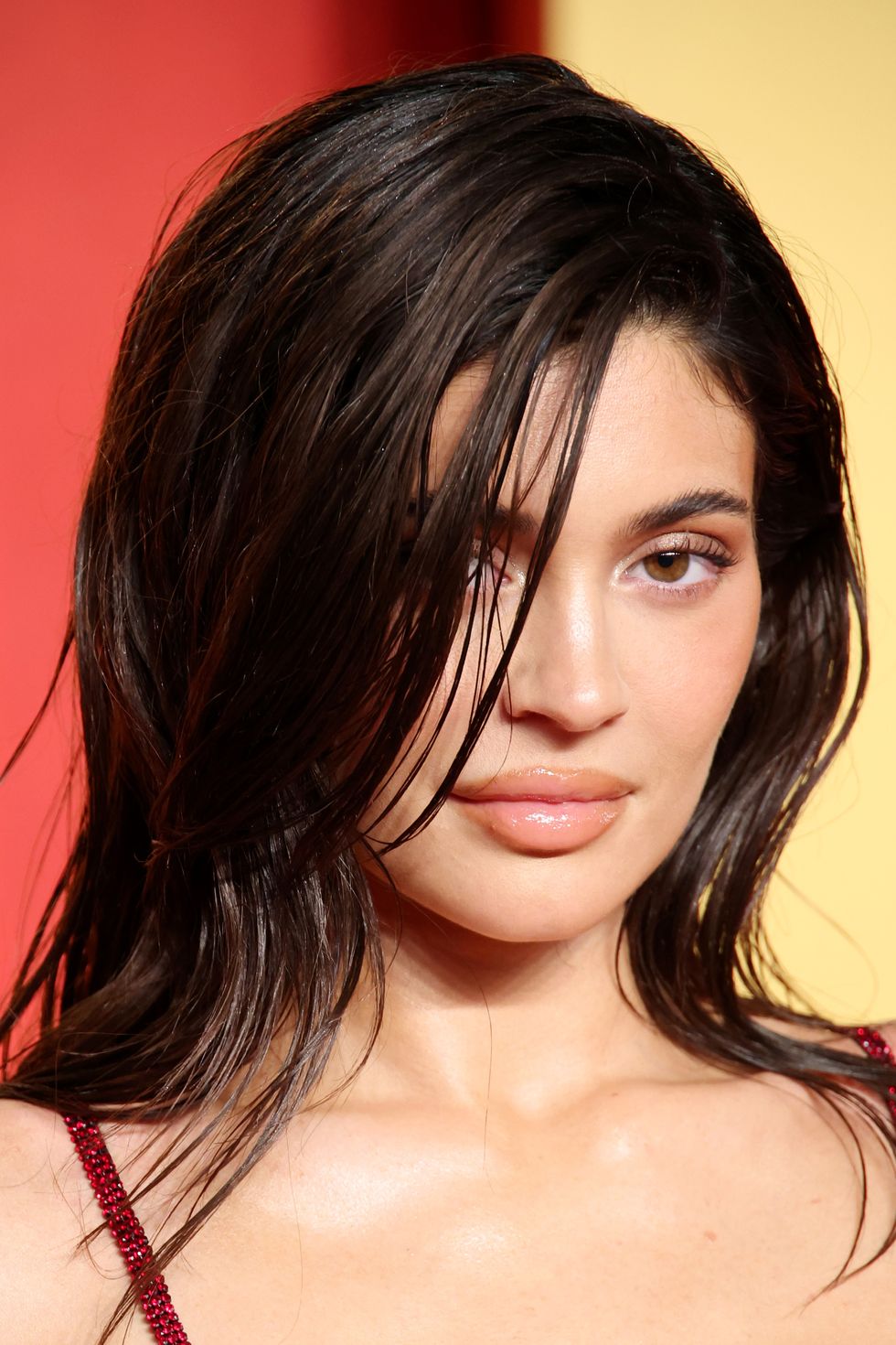 Trend alert: Kylie Jenner’s Oscars ‘hydro hair’ is fresh off of the Fashion Week runway