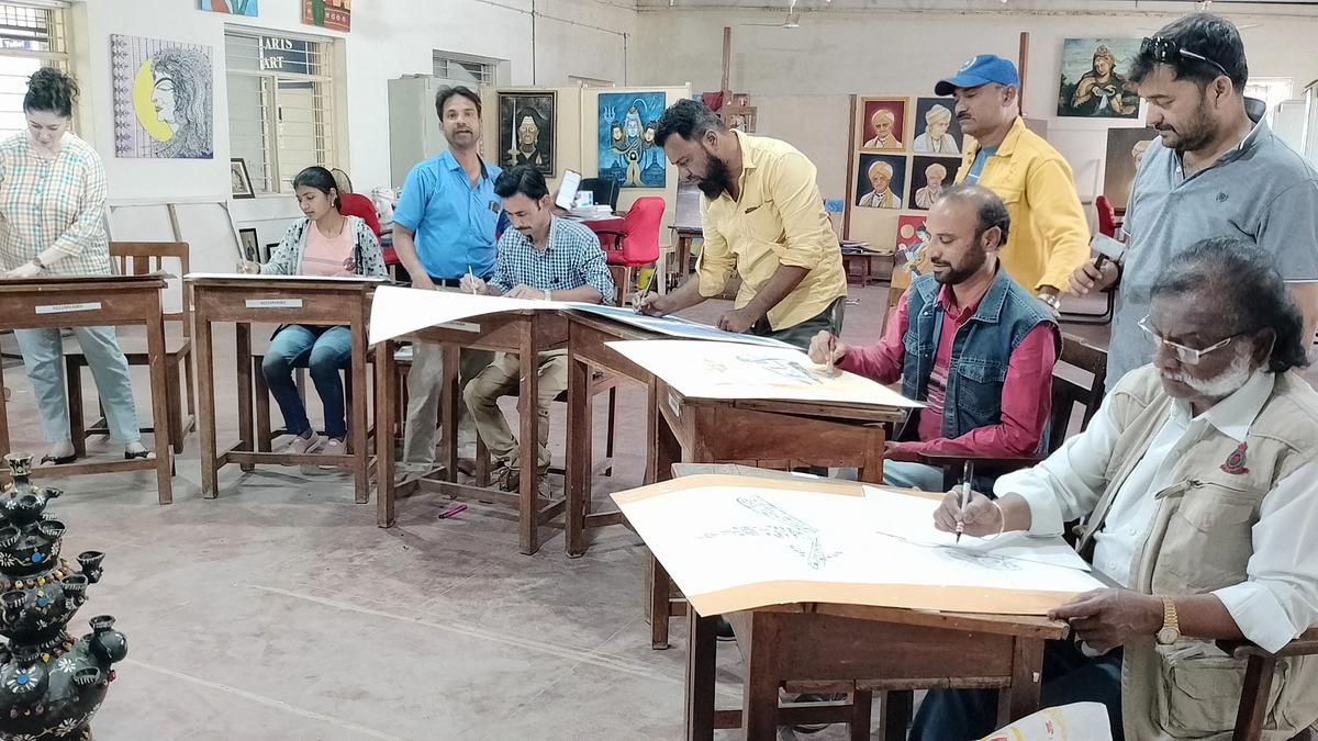 Artists showcase nation’s development through art