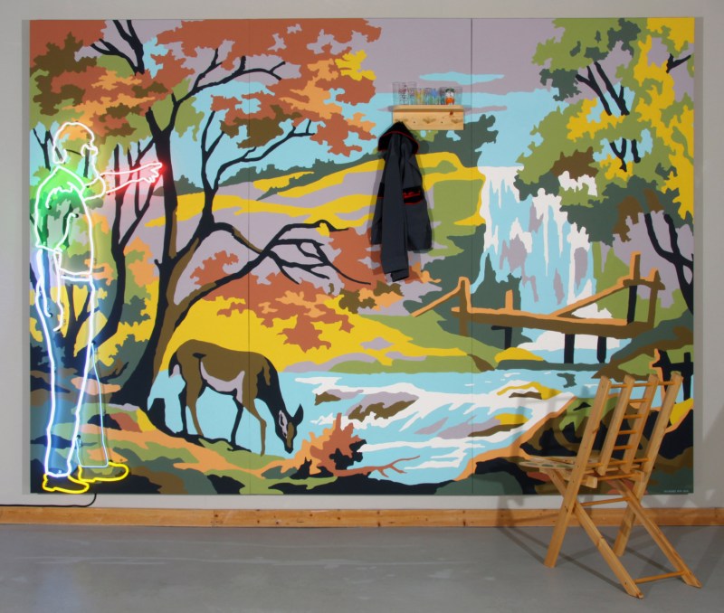 At Hallie Ford, William Volkers’ neon art shines bright