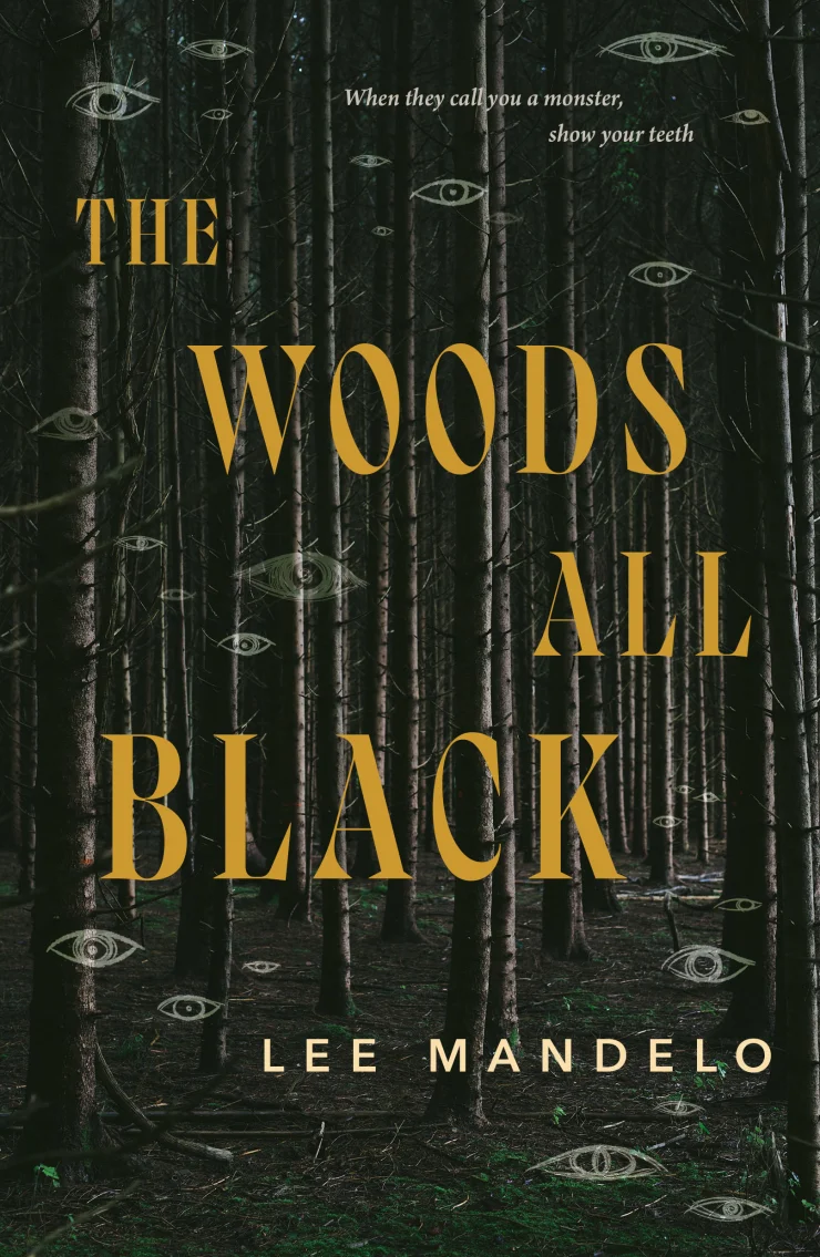 the woods all black book cover