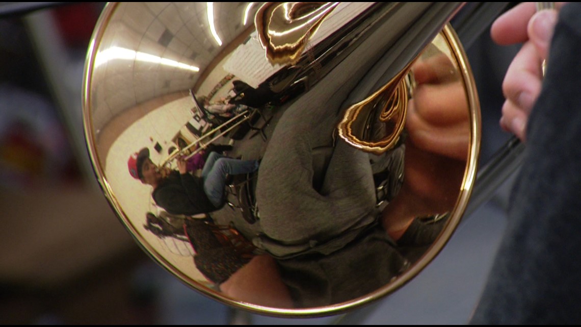 “It fills a gap that by all rights, shouldn’t necessarily be there.” | Instrument drive puts music in the hands of all students