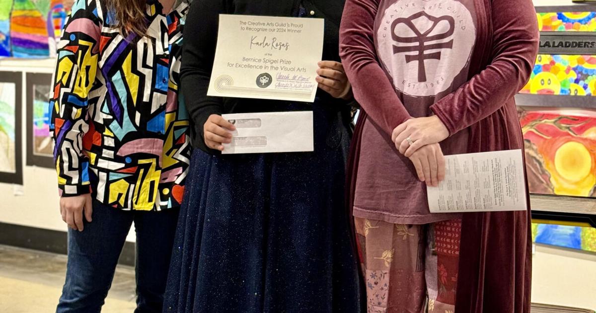 Rosas receives Spigel Prize for Excellence in the Visual Arts